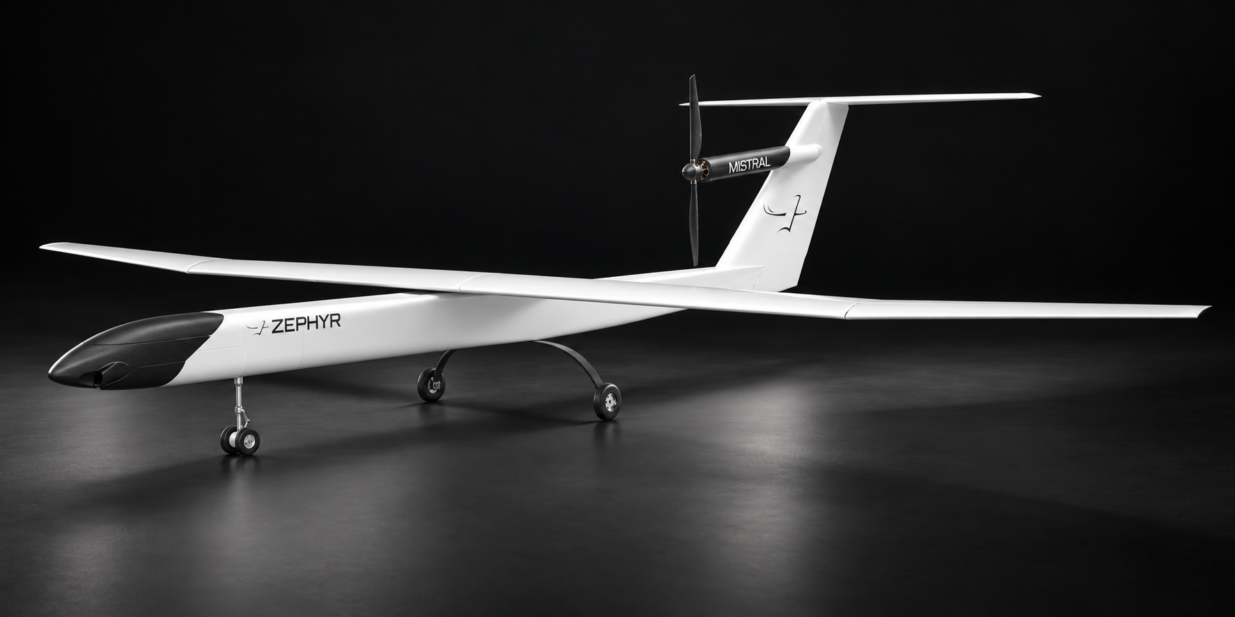 Zephyr Mistral fixed-wing research drone